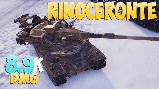 Rinoceronte - 5 Kills 8.9K DMG - Крутая позиция! - Мир Танков