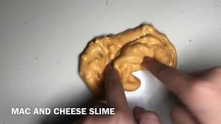 Mac And Cheese Slime