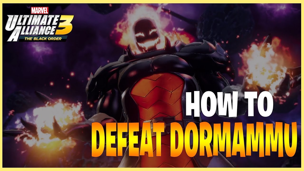 Marvel Ultimate Alliance 3 How To Defeat Dormammu Boss Fight Guide