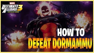 MARVEL ULTIMATE ALLIANCE 3 - HOW TO DEFEAT DORMAMMU BOSS FIGHT GUIDE!