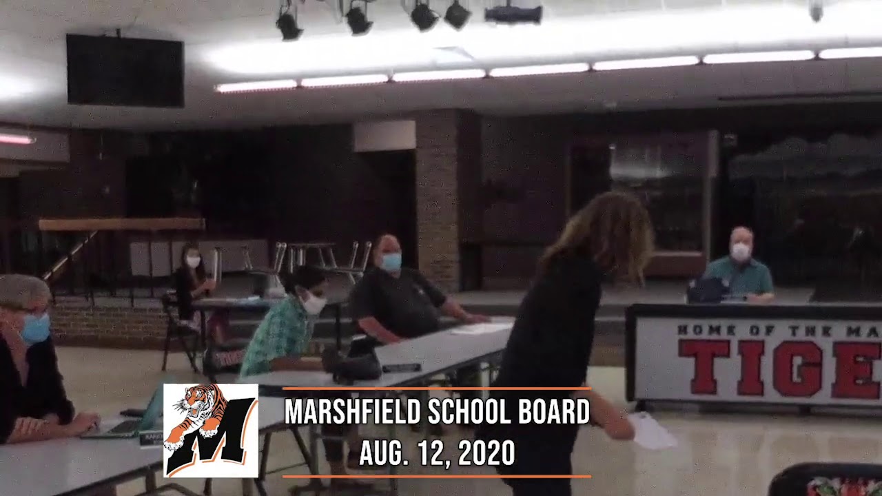 Marshfield School Board 81220 YouTube