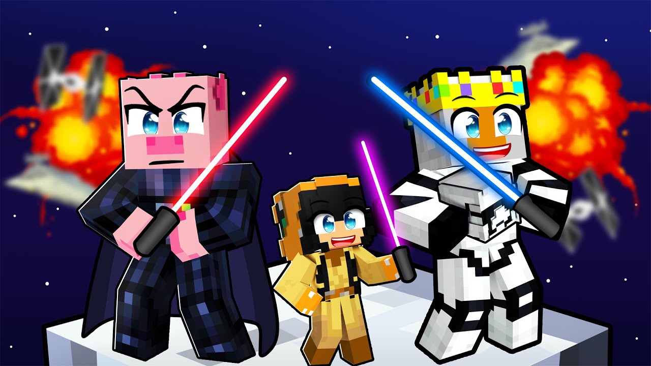 Mám STARWARS RODINU v Minecraftu!
