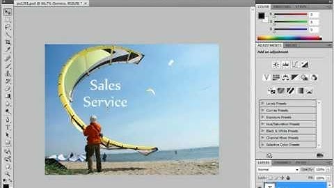 Adobe photoshop CS4 Lesson 12/14 Tutorial for beginners