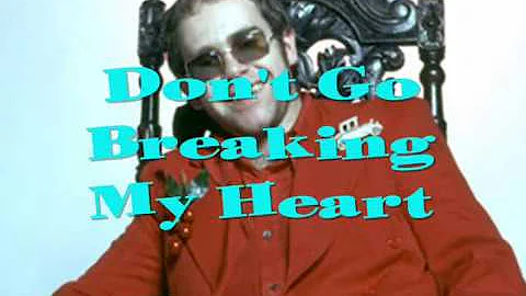 Elton John - Don't Go Breaking My Heart (Demo 1976)