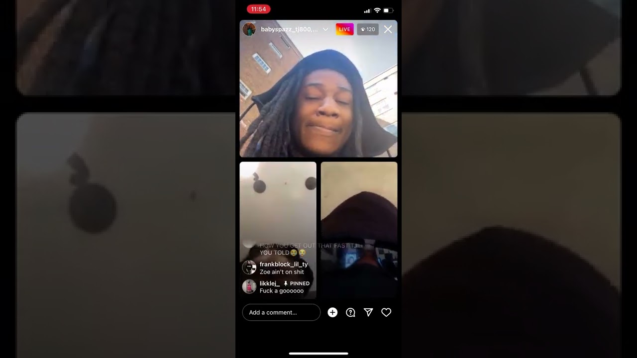 800 TJ Fresh off House Arrest Go live with his Opps💯💥💥💥