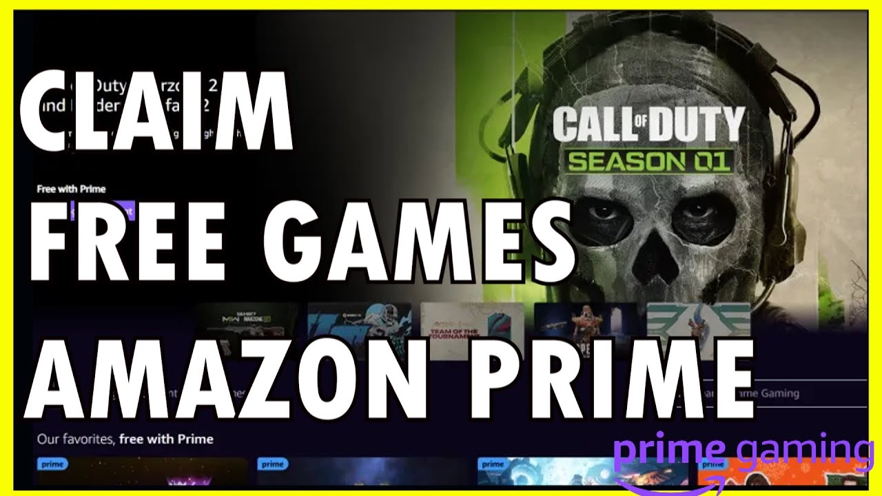 How to Claim Your Free Games and In-Game Items From Prime Gaming