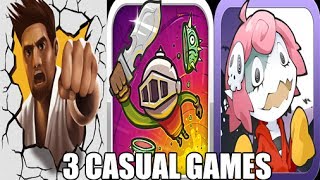 3 Free Casual Android Games: Ultimate Combat Fighting, Knightmare Tower, Demonade screenshot 5