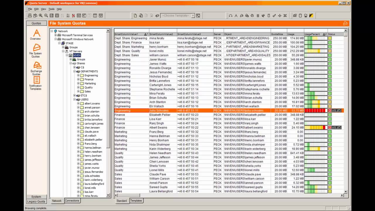 Northern Storage Suite Quota Server Overview YouTube