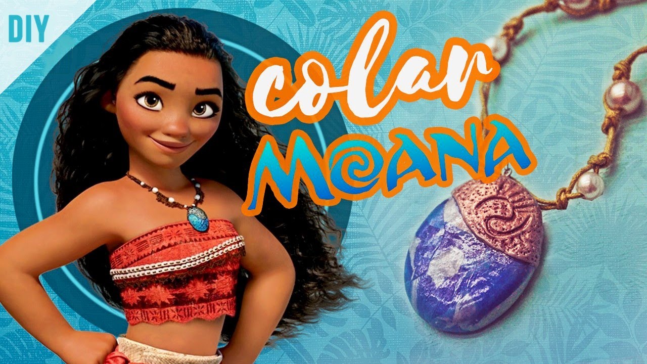 Fantasia Moana Baby Com Colar e Flor