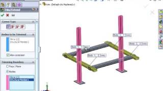 Trim and Extend using Power Trim - SOLIDWORKS 2009 Tutorial