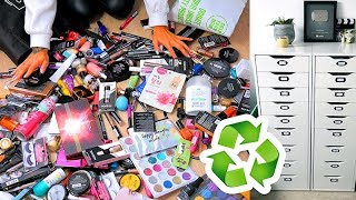 VOLLEDIGE MAKEUP STASH UITZOEKEN EN OPRUIMEN XL ShelingBeauty