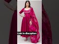 Elegant Traditional Look 🌸Grace in Pink 💖Classic Beauty in Ethnic WearRoyal Vibes in Magenta