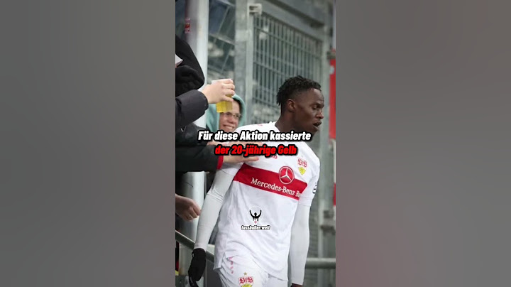 Kuriose Gelb-Rote Karte für Stuttgarts Ahamada 😳