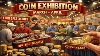 India Coin Exhibition March April & july 2026 | Delhi Bangalore Hyderabad Mysore 