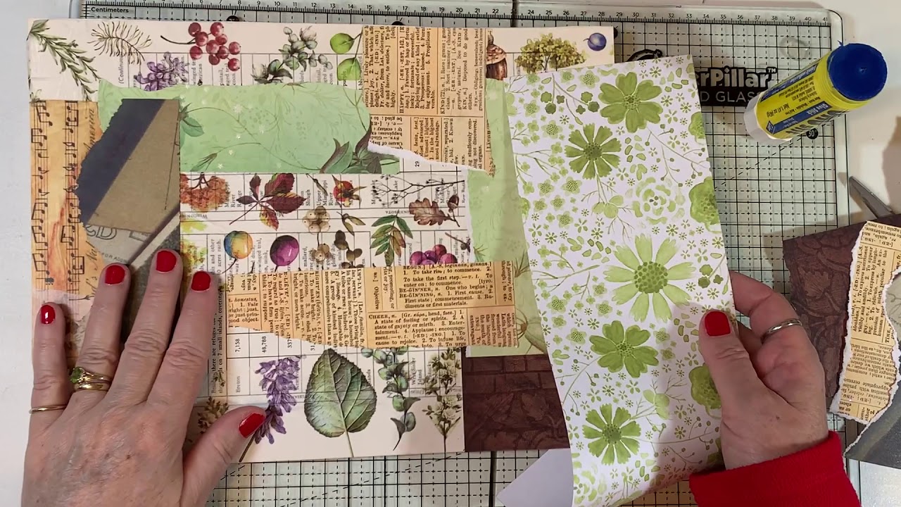 Craft with Me - Collage Paper - YouTube