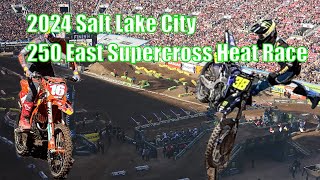 2024 Salt Lake City 250 East Supercross Heat by Joeman25 1,098 views 3 weeks ago 7 minutes, 39 seconds