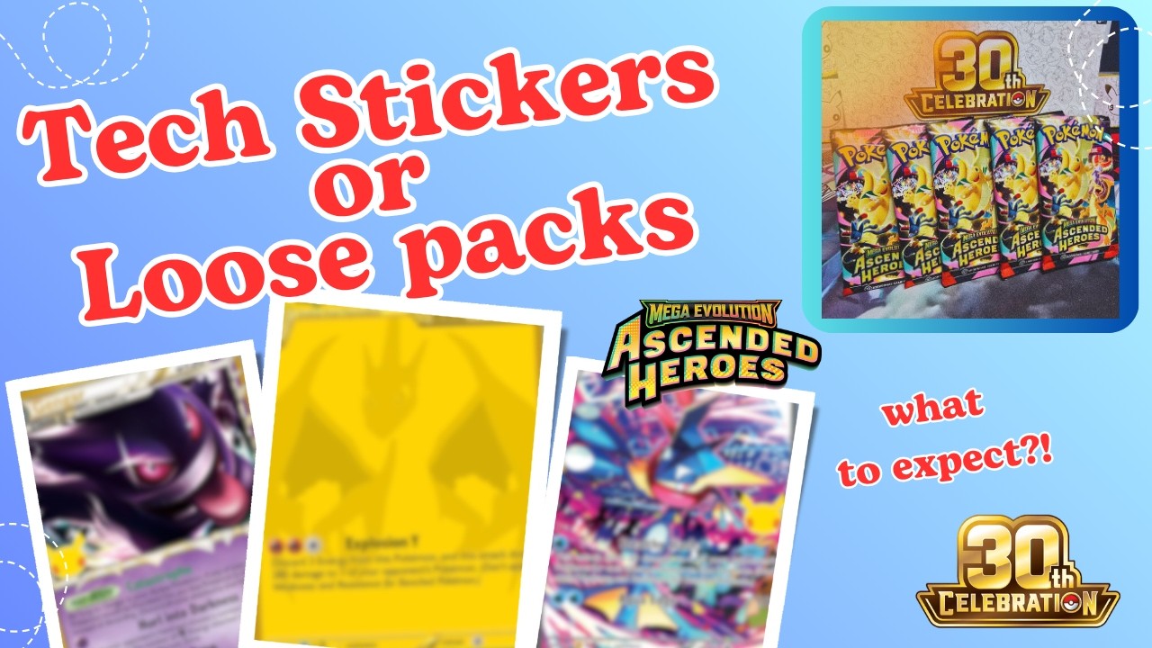 Tech Stickers Box from 30th Celebration!! Worth IT!! - YouTube