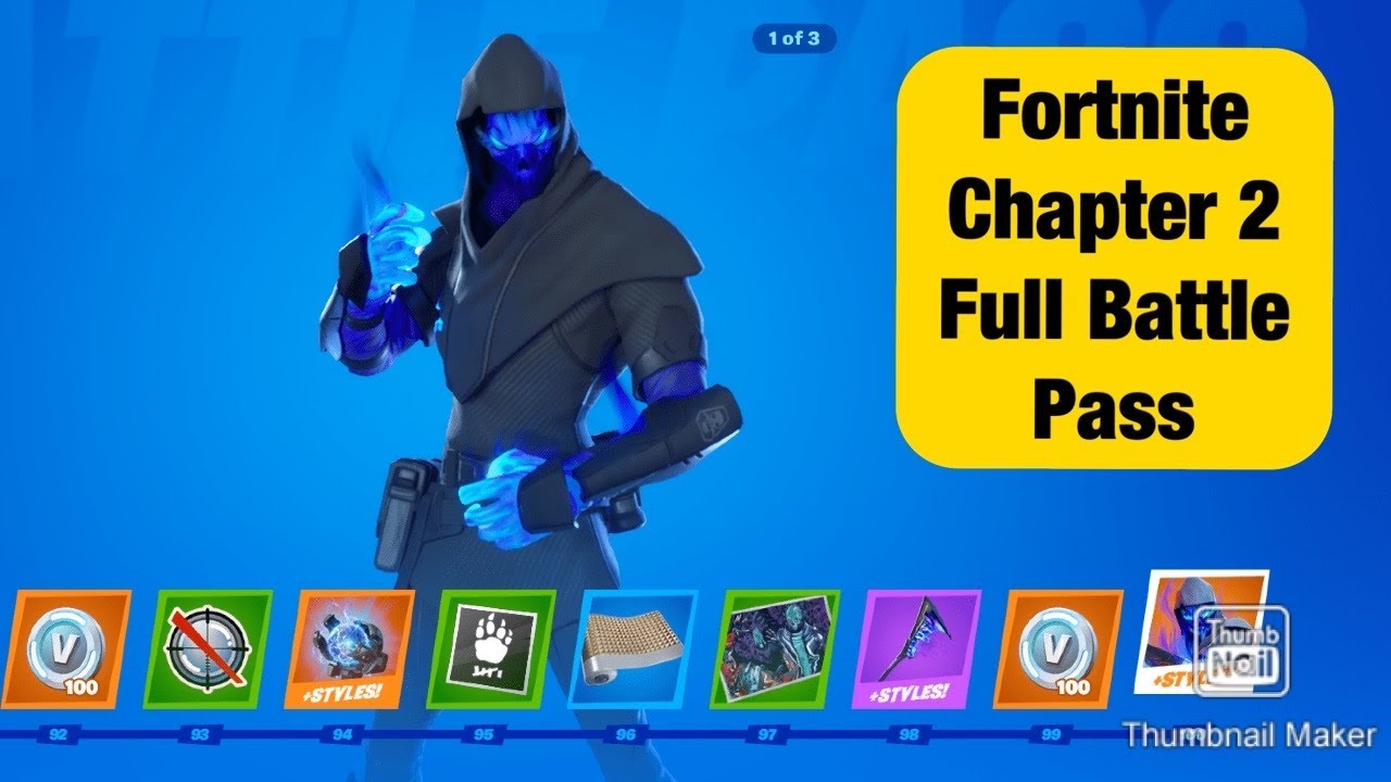 Fortnite Chapter 2 Full Battle Pass - YouTube