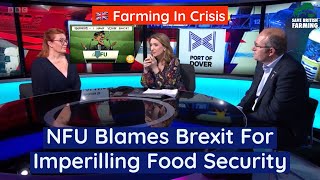 🇬🇧 Farming & Food Security CRISIS Due To Brexit & #climatechange
