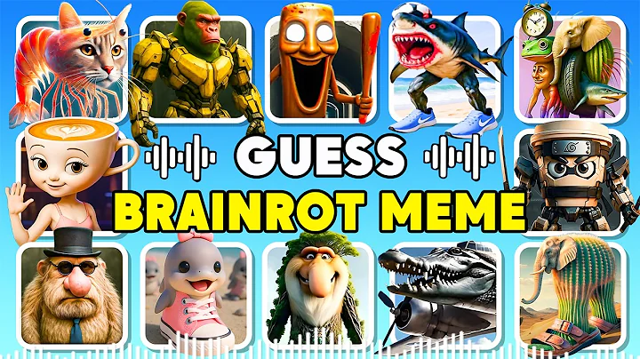 Guess the Italian and Indonesian Brainrot Memes Song by Emojis | U Din Din Dun, Garamararamararaman