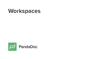 PandaDoc - Workspaces
