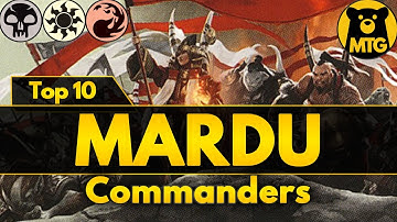 🔴⚪⚫MTG Top 10 |RWB| Mardu Commanders