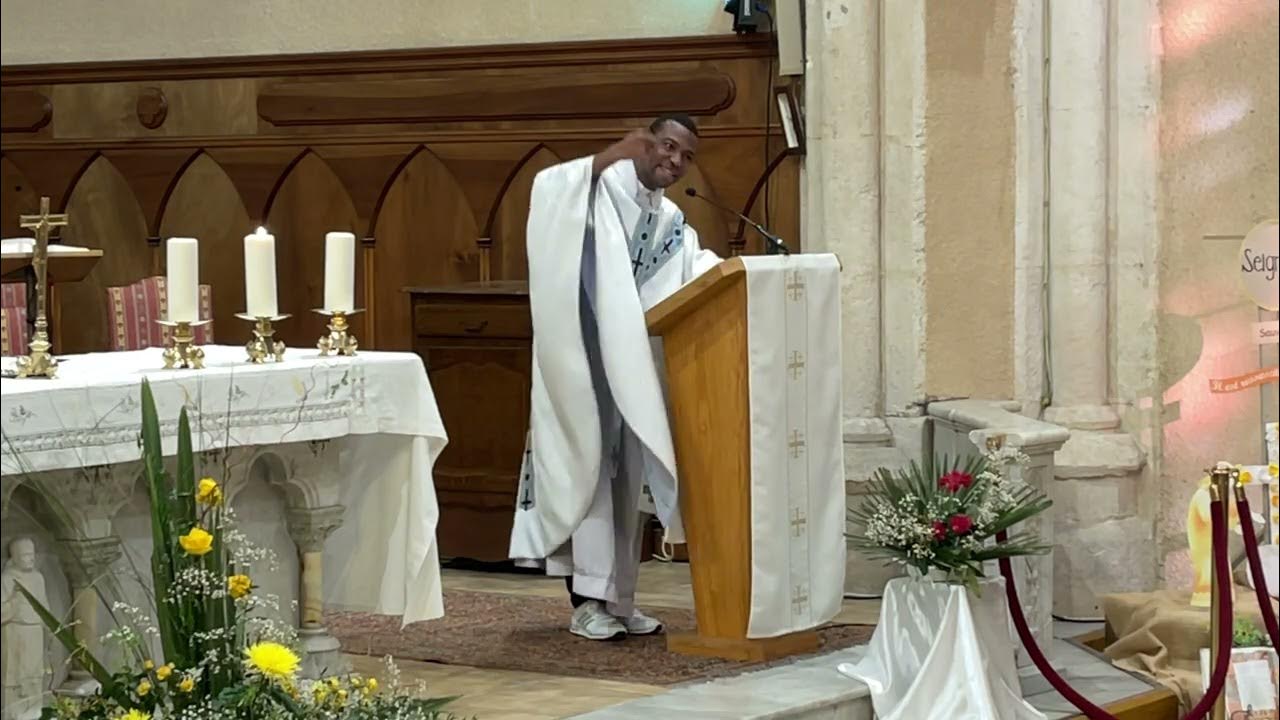 Mardi 2ème semaine de Pâques, Père Paul Kamaté, église St Sixte II de Pérols YouTube