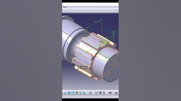 Helical Gear Design in CATIA V5 Tutorial for Mechanical Engineers and CAD Designers #shorts #design