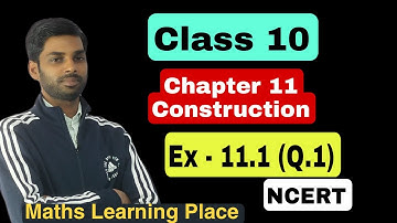 Class 10 | chapter 11 construction | Ex 11.1 (Q.1)| divide a line segment | ncert | By Mohit Chauhan