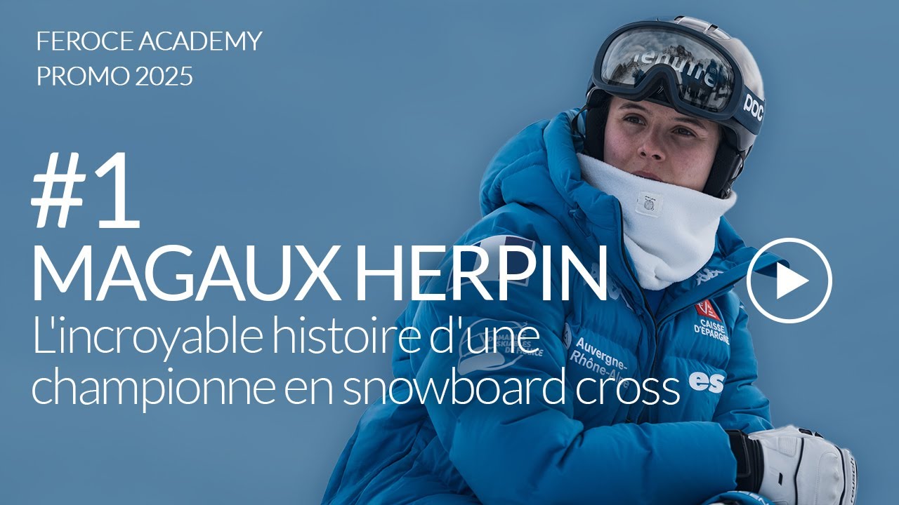 Margaux HERPIN - L'incroyable histoire d'une championne en snowboard cross