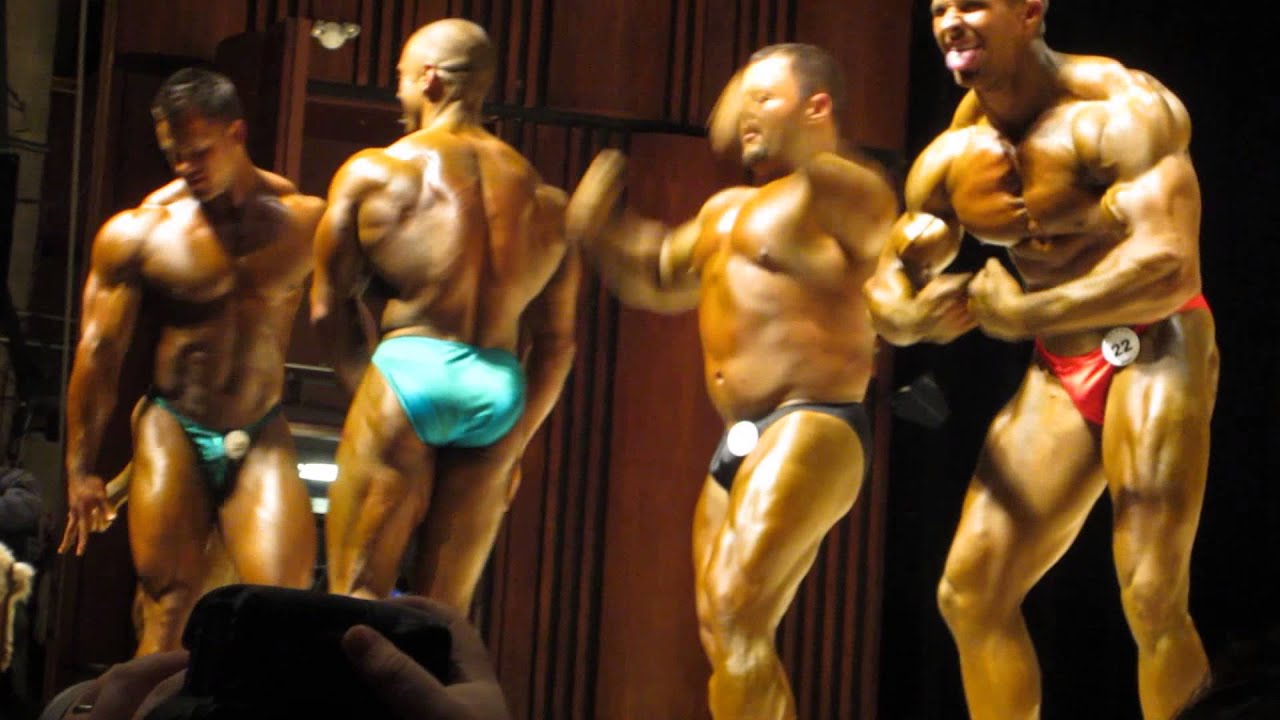 2014 NSABBA Men's Heavyweight Bodybuilding Posedown