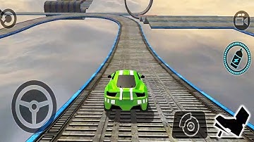 Impossible Stunt Car Tracks 3D - Gameplay Walktrough Part 2 - NEW Vehicle Unlocked Android HD