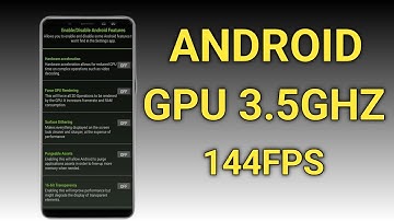 Ontgrendel 120 fps Android + GPU 3,5 GHz 144 fps zonder root 100% werkend | Max. FPS, vertraging ...