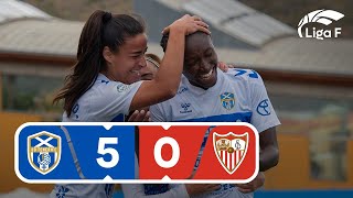 Resumen del Costa Adeje Tenerife vs Sevilla FC | Jornada 21 | Liga F