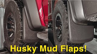 2017-2020 F150 Raptor husky mud flap install