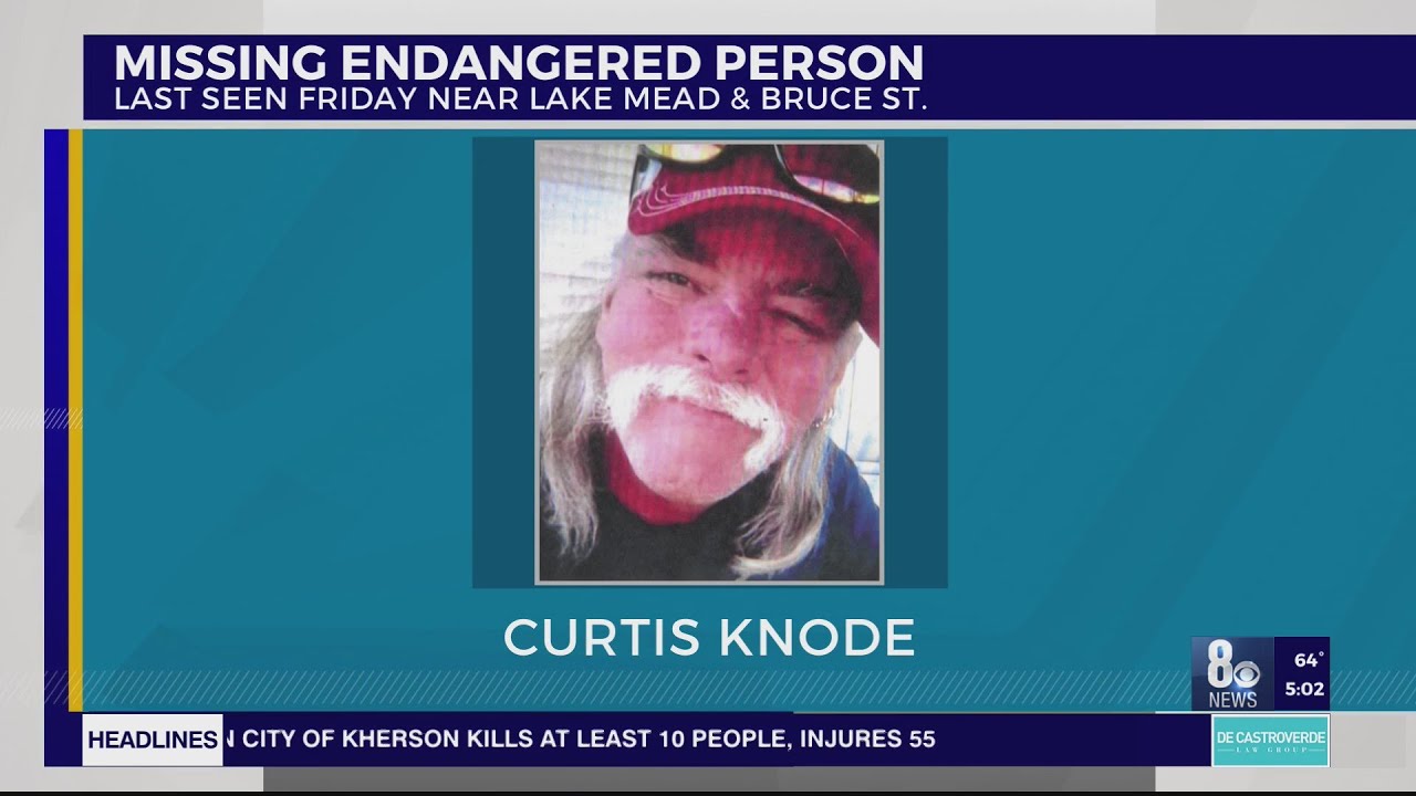 North Las Vegas police search for missing endangered man - YouTube