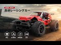DEERC ラジコンカー こども向け オフロード 1/22 バッテリー2個付き 操作時間60分 2.4GHz 時速20KM/H  9604E