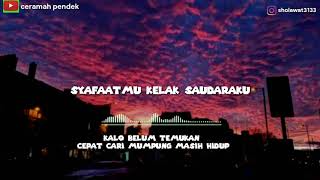 Teman Pemberi Syafaat Kelak Di Akhirat-Ustad Adi Hidayat(Ceramah Pendek)!!!