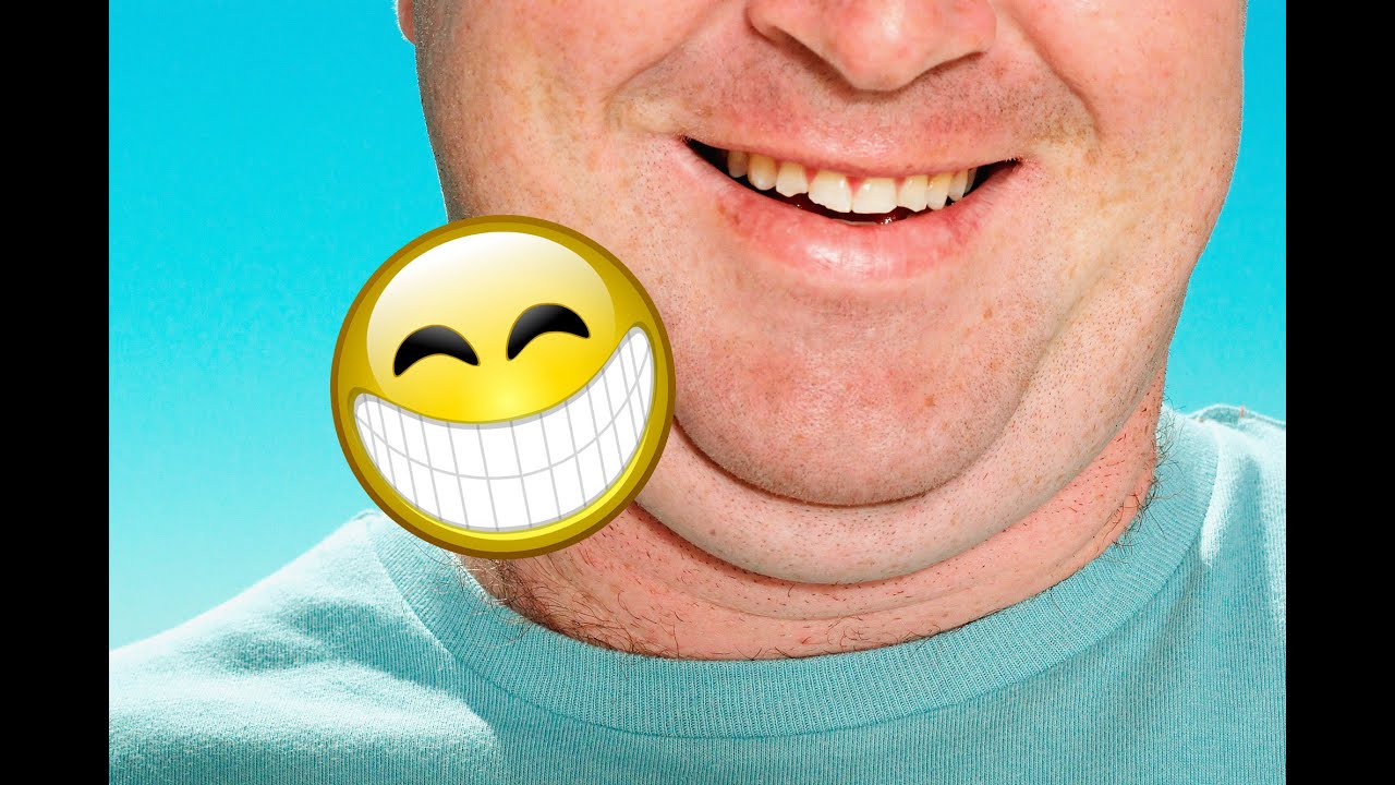 how to remove double chin at home