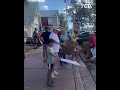 Watch 'ICE Out for Good' protest in downtown Stuart, Florida