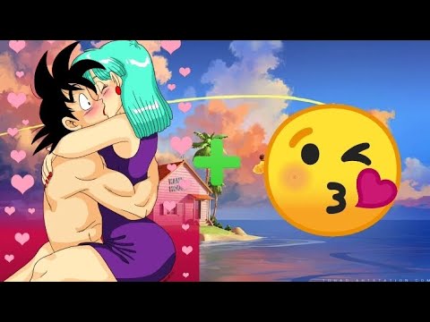 Dragon Ball super characters in kiss mode