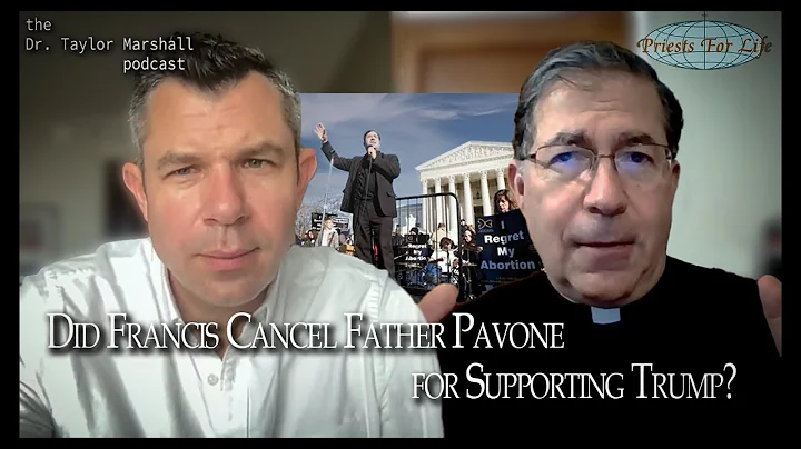 Did Francis cancel Fr. Pavone for political reason...