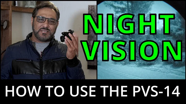 Night Vision PVS-14 white phosphor