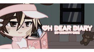 💕 OH DEAR DIARY 💕 || MEME BL  GACHA CLUB || MARINA || BY: UNHAPPY CAKE