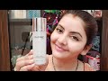 Colorbar spotlight illuminating lotion demo  skincare with makeup  rara