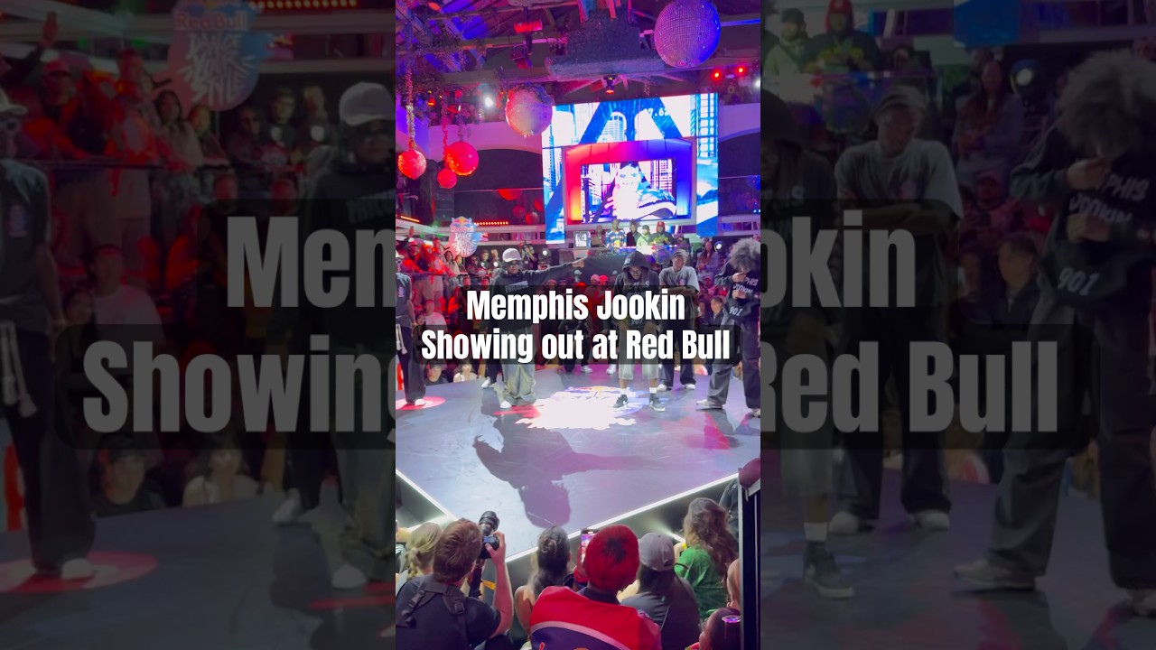 Memphis Jookin takes over Red Bull 😎👟🔥🔥🔥