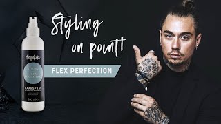 Flexible hold without sticking | Flex Perfection Hairspray | Heydecke Styling