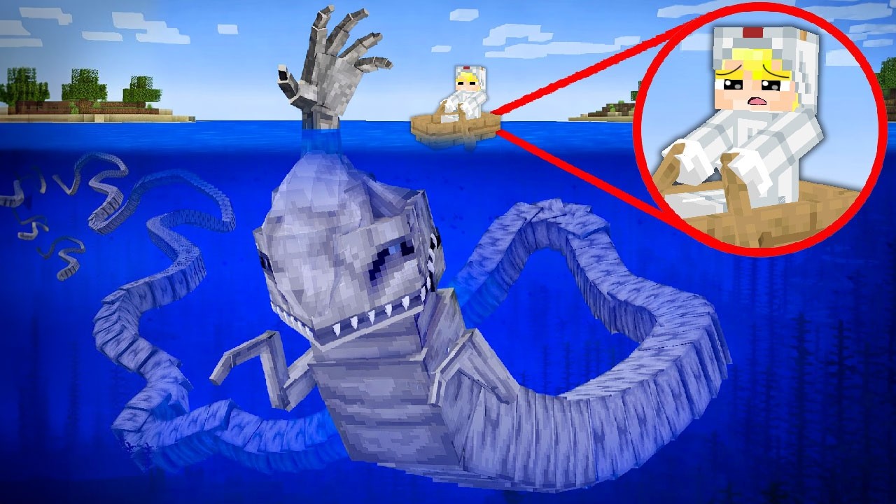 Chạy Ngay Đi Nếu Bạn Thấy Bàn Tay Này Dưới Biển Trong Minecraft!