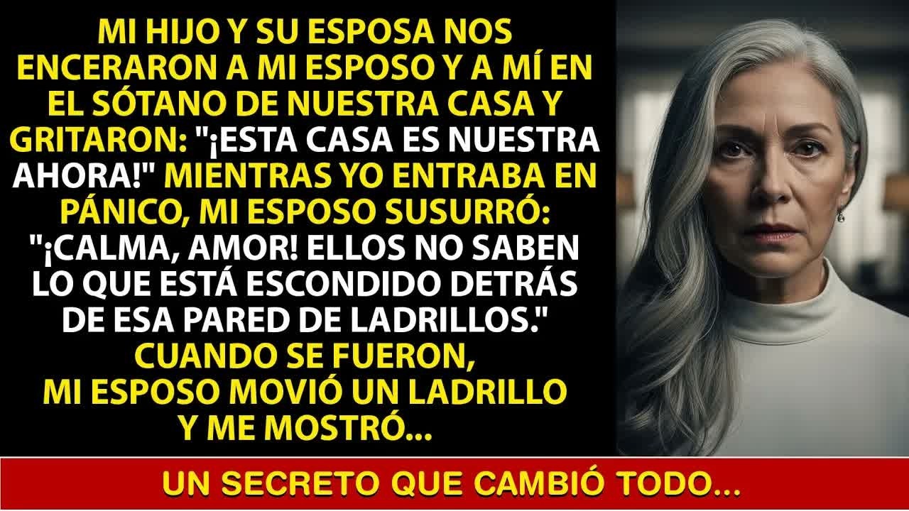 Mi Hijo Me Encerró En El Sótano Con Mi Esposo Enfermo — Allí Hallamos Un Secreto Que Cambió Todo