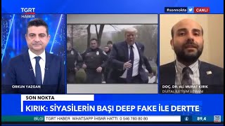 Tgrt Haber Doç. Ali Murat Kırık Donald Trumpın Deep Fake Görselleri Sosyal Medyayı Karıştırdı